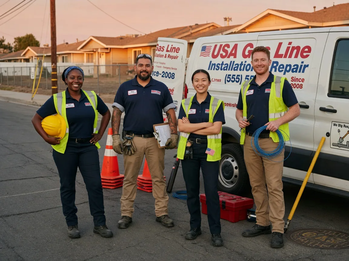 Gas Line Installation company in Greenview, IL