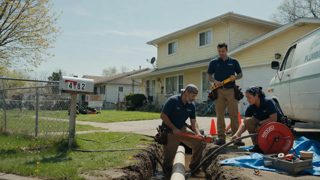 Gas Line Repair in Greenview, IL near me